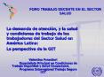 FORO TRABAJO DECENTE EN EL SECTOR SALUD PowerPoint PPT Presentation