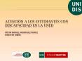 Atencin a los estudiantes con discapacidad en la UNED Vctor Manuel Rodrguez Muoz Director UNIDIS PowerPoint PPT Presentation