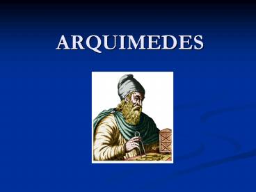 ARQUIMEDES
