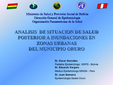 VIGILANCIA DE ENFERMEDADES TRAZADORAS