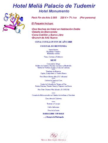 Hotel Meli Palacio de Tudemir Hotel Monumento