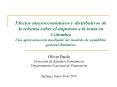 Efectos macroeconmicos y distributivos de la reforma sobre el impuesto a la renta en Colombia Una ap PowerPoint PPT Presentation