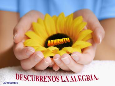 LA ALEGRA DEL ADVIENTO