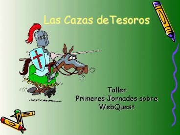 Taller Primeres Jornades sobre WebQuest