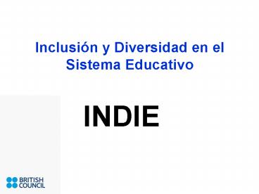Inclusin y Diversidad en el Sistema Educativo