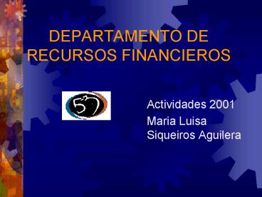 Actividades 2001