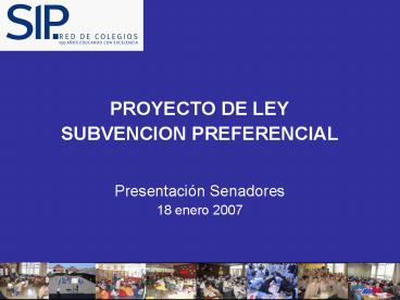 PROYECTO DE LEY