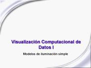 Visualizacin Computacional de Datos I