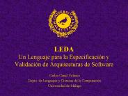 LEDA Un Lenguaje para la Especificaci