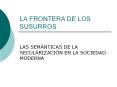 LA FRONTERA DE LOS SUSURROS PowerPoint PPT Presentation