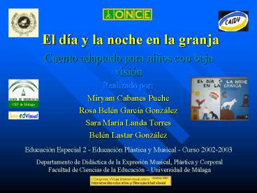 El da y la noche en la granja