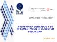 INVERSIN EN DERIVADOS Y SU IMPLEMENTACIN EN EL SECTOR FINANCIERO PowerPoint PPT Presentation