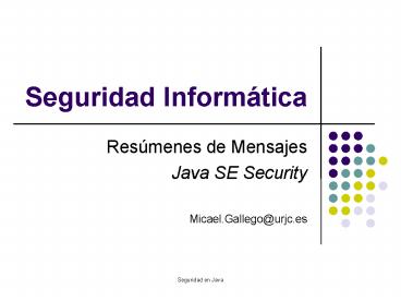 Seguridad Informtica