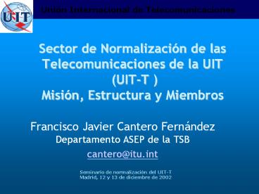 Sector de Normalizaci