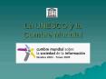 La UNESCO y la Cumbre Mundial PowerPoint PPT Presentation