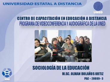 CENTRO DE CAPACITACIN EN EDUCACIN A DISTANCIA
