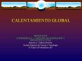 CALENTAMIENTO%20GLOBAL PowerPoint PPT Presentation