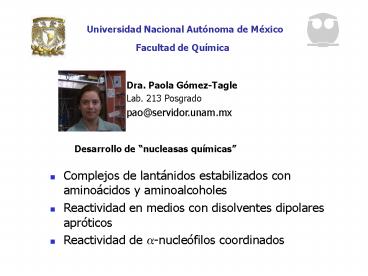 Complejos de lantnidos estabilizados con aminocidos y aminoalcoholes