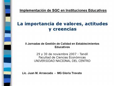 Implementacin de SGC en Instituciones Educativas