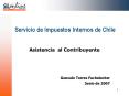 Servicio de Impuestos Internos de Chile PowerPoint PPT Presentation