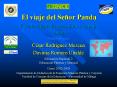El viaje del Seor Panda PowerPoint PPT Presentation