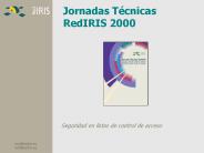 Jornadas Tcnicas RedIRIS 2000