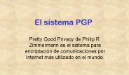 El sistema PGP