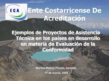 Ente Costarricense De Acreditaci