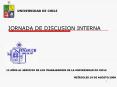 JORNADA DE DISCUSION INTERNA PowerPoint PPT Presentation