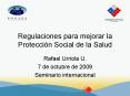 Regulaciones para mejorar la Proteccin Social de la Salud PowerPoint PPT Presentation