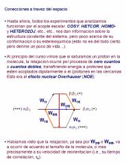 Conecciones a travez del espacio