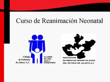 Curso de Reanimacin Neonatal