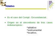 Ablativo