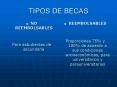 TIPOS DE BECAS PowerPoint PPT Presentation