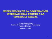 ESTRATEGIAS DE LA COOPERACI