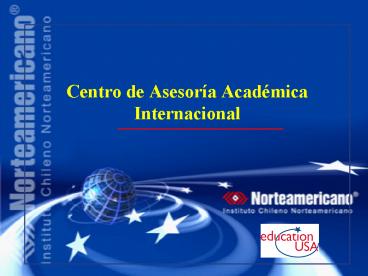 Centro de Asesora Acadmica Internacional