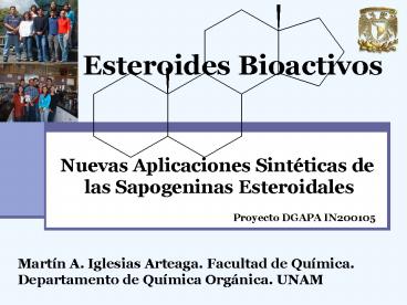 Esteroides Bioactivos
