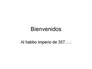 Bienvenidos