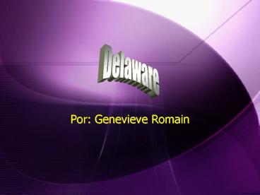 Por: Genevieve Romain