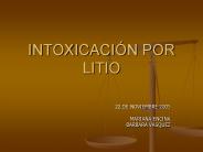 INTOXICACI