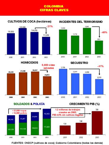 CULTIVOS DE COCA hectreas