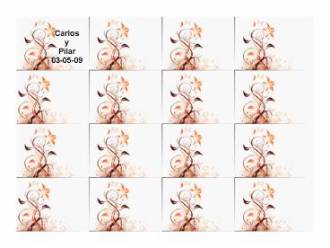 Carlos y Pilar 030509