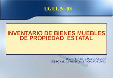 Exposicin disposicion