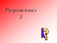 Preposiciones 2