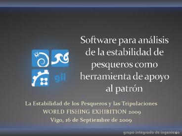 La Estabilidad de los Pesqueros y las Tripulaciones