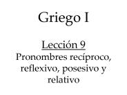 Griego I Lecci