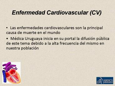 Enfermedad Cardiovascular CV