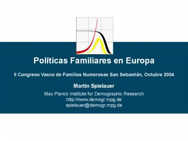 Polticas Familiares en Europa