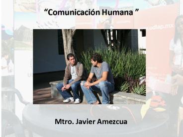 Comunicacin Humana
