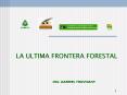 LA ULTIMA FRONTERA FORESTAL PowerPoint PPT Presentation